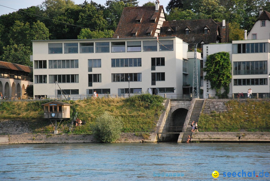 Rheinschwimmen: Basel, 15.08.2017