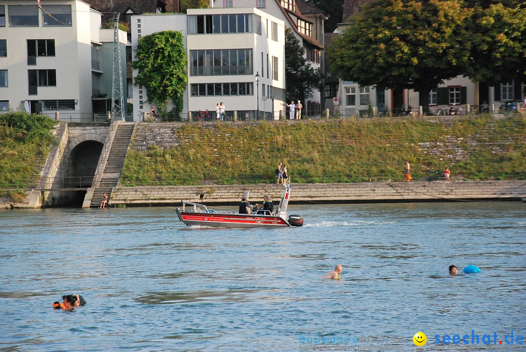 Rheinschwimmen: Basel, 15.08.2017