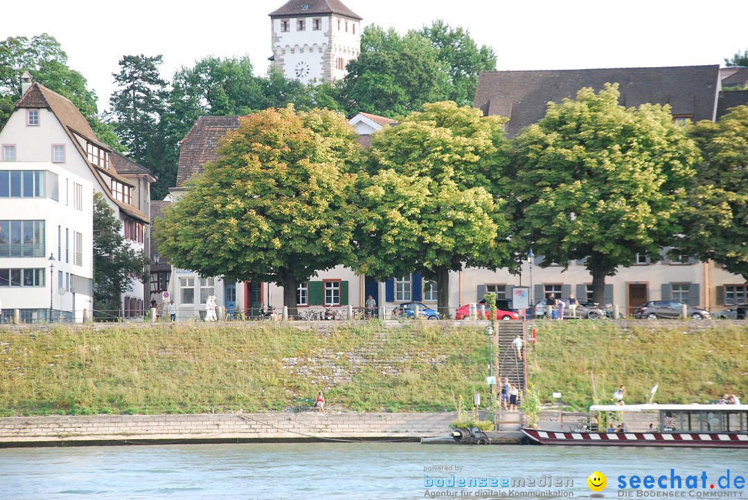 Rheinschwimmen: Basel, 15.08.2017