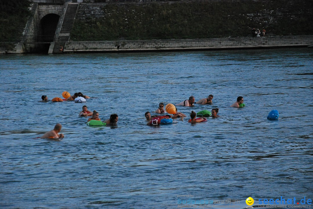 Rheinschwimmen: Basel, 15.08.2017