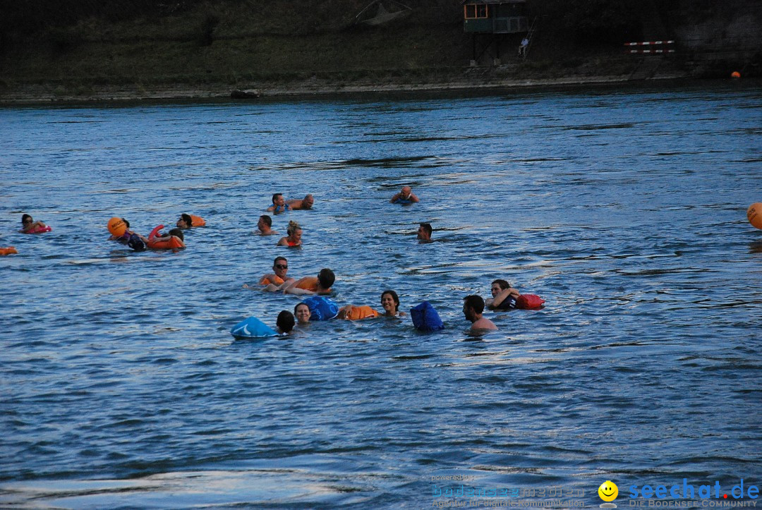 Rheinschwimmen: Basel, 15.08.2017