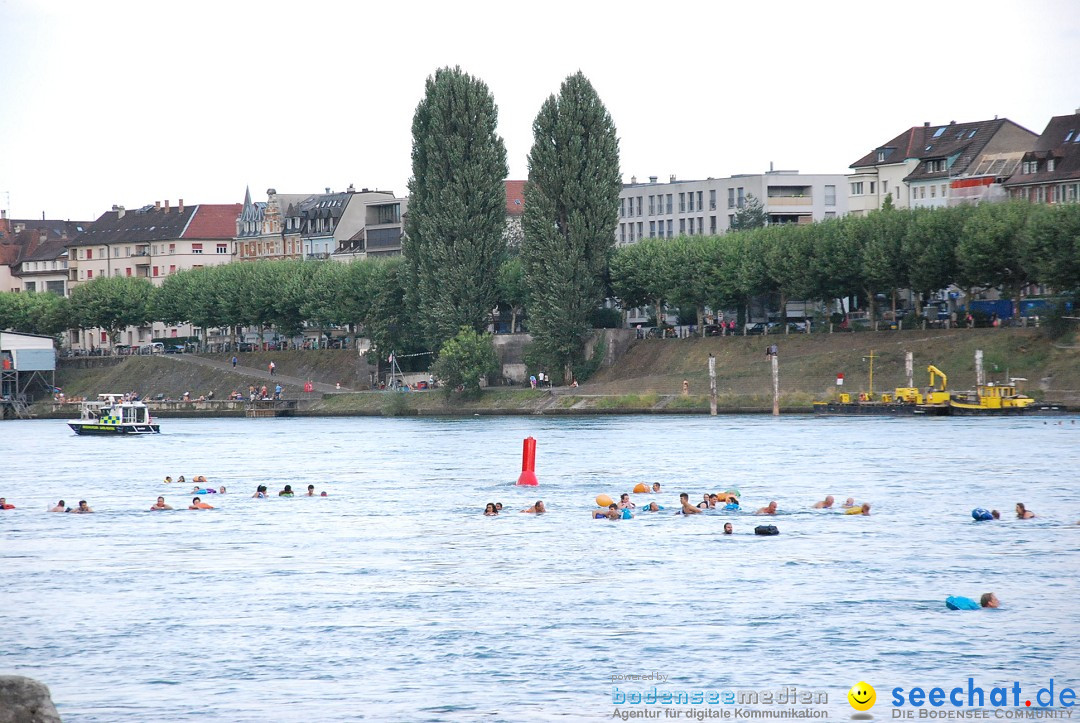 Rheinschwimmen: Basel, 15.08.2017