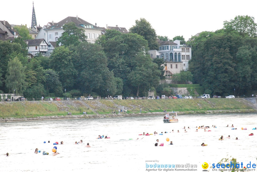 Rheinschwimmen: Basel, 15.08.2017