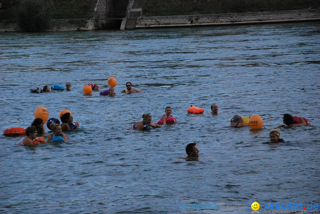 Rheinschwimmen: Basel, 15.08.2017