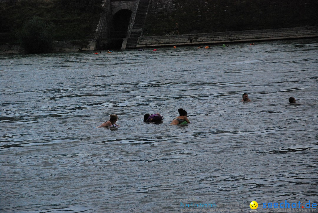 Rheinschwimmen: Basel, 15.08.2017