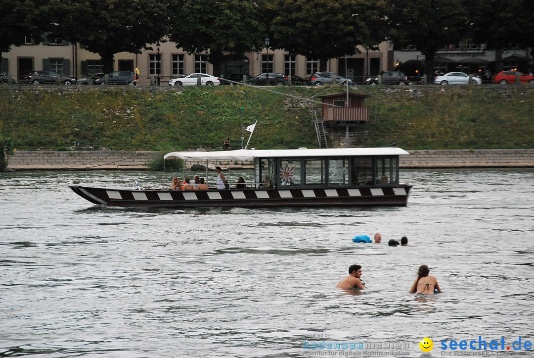 Rheinschwimmen: Basel, 15.08.2017