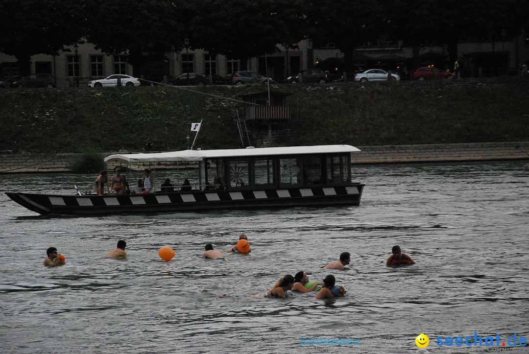 Rheinschwimmen: Basel, 15.08.2017