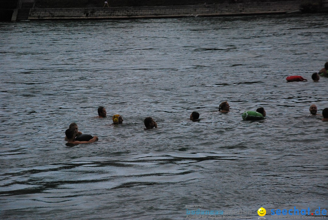 Rheinschwimmen: Basel, 15.08.2017