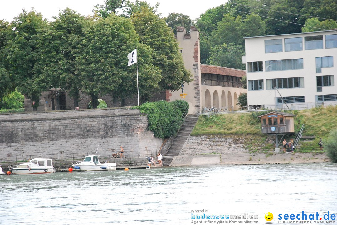 Rheinschwimmen: Basel, 15.08.2017