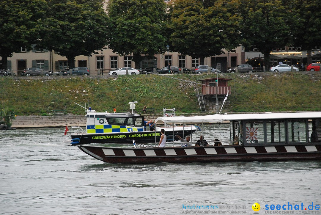 Rheinschwimmen: Basel, 15.08.2017