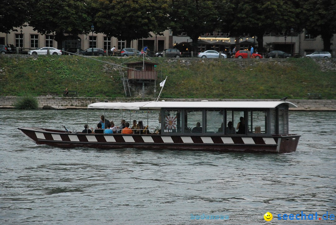 Rheinschwimmen: Basel, 15.08.2017