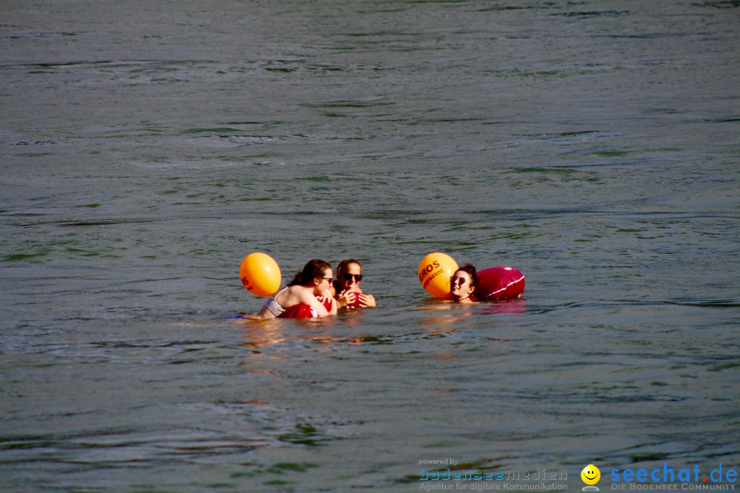 Rheinschwimmen: Basel, 15.08.2017