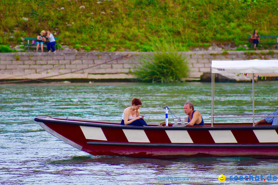 Rheinschwimmen: Basel, 15.08.2017