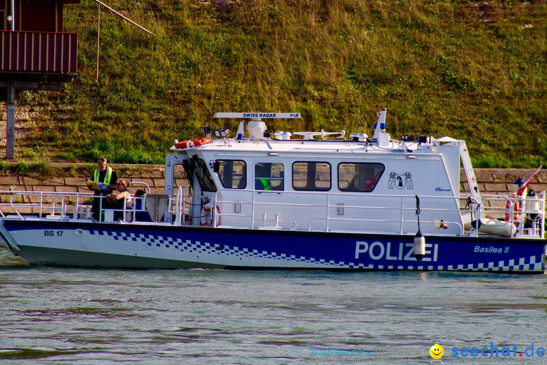 Rheinschwimmen: Basel, 15.08.2017