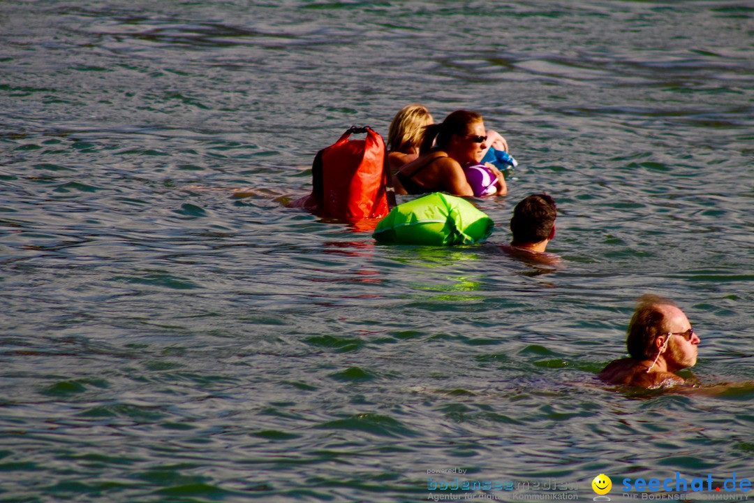 Rheinschwimmen: Basel, 15.08.2017