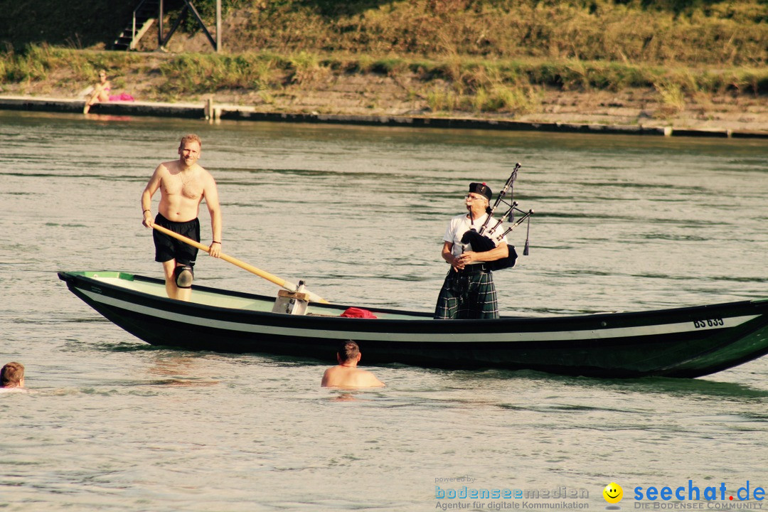 Rheinschwimmen: Basel, 15.08.2017