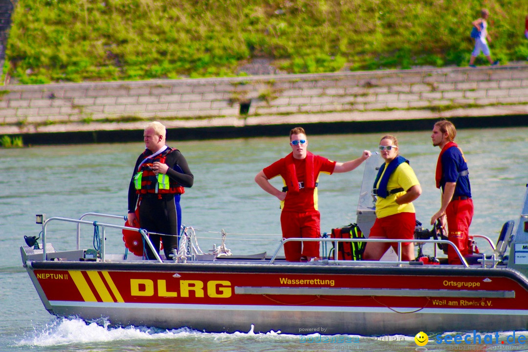 Rheinschwimmen: Basel, 15.08.2017