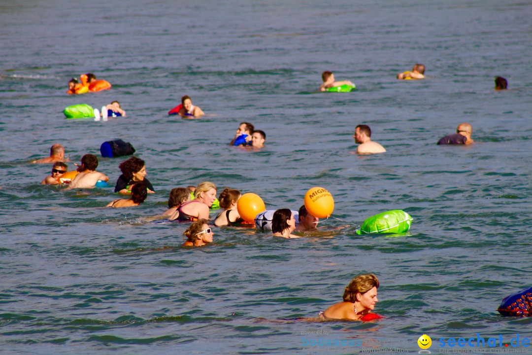 Rheinschwimmen: Basel, 15.08.2017