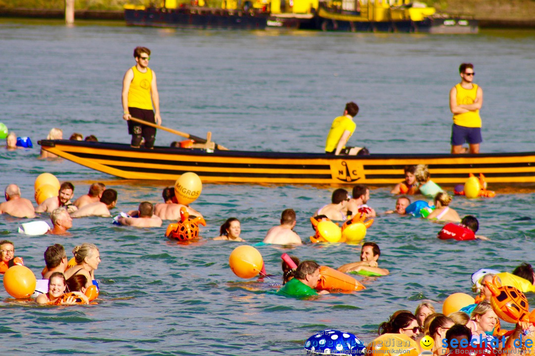 Rheinschwimmen: Basel, 15.08.2017