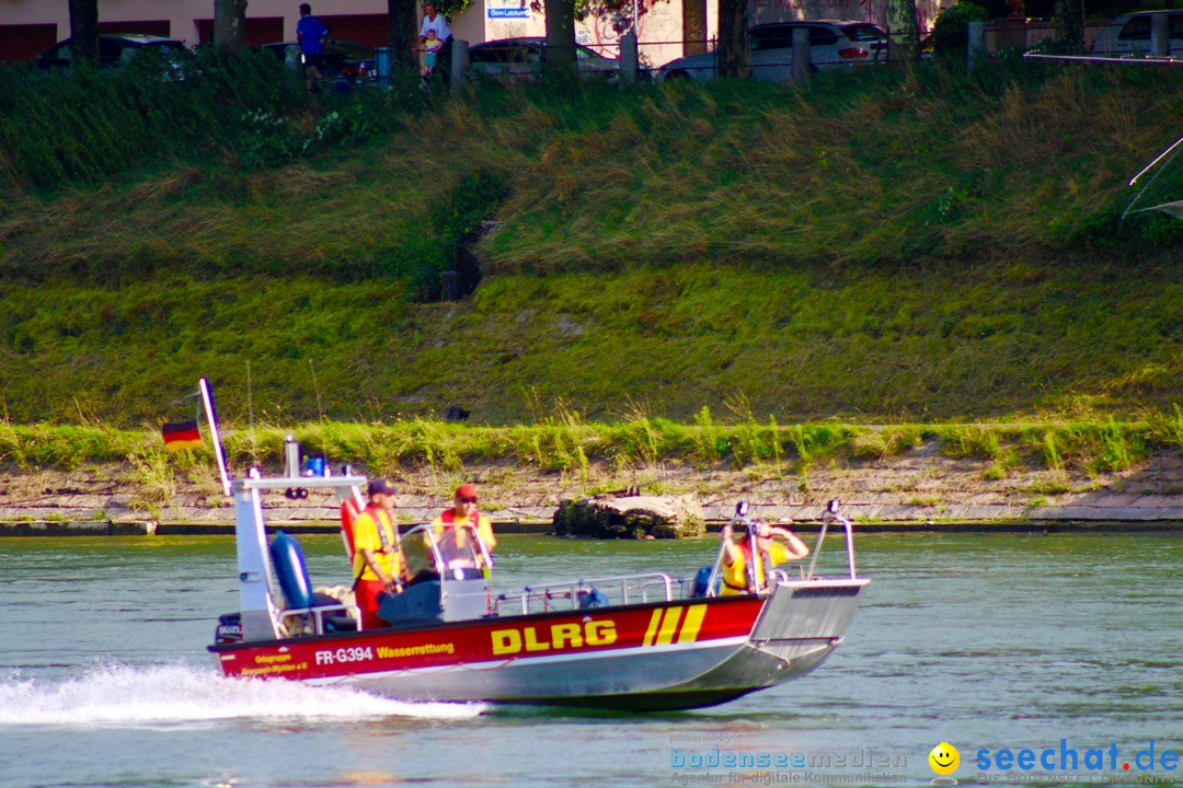 Rheinschwimmen: Basel, 15.08.2017