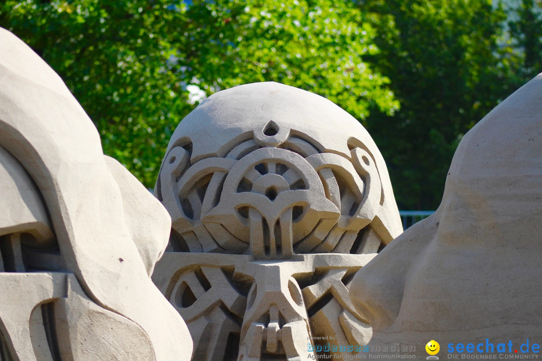 Sandskulpturenfestival: Rorschach am Bodensee, 20.08.2017