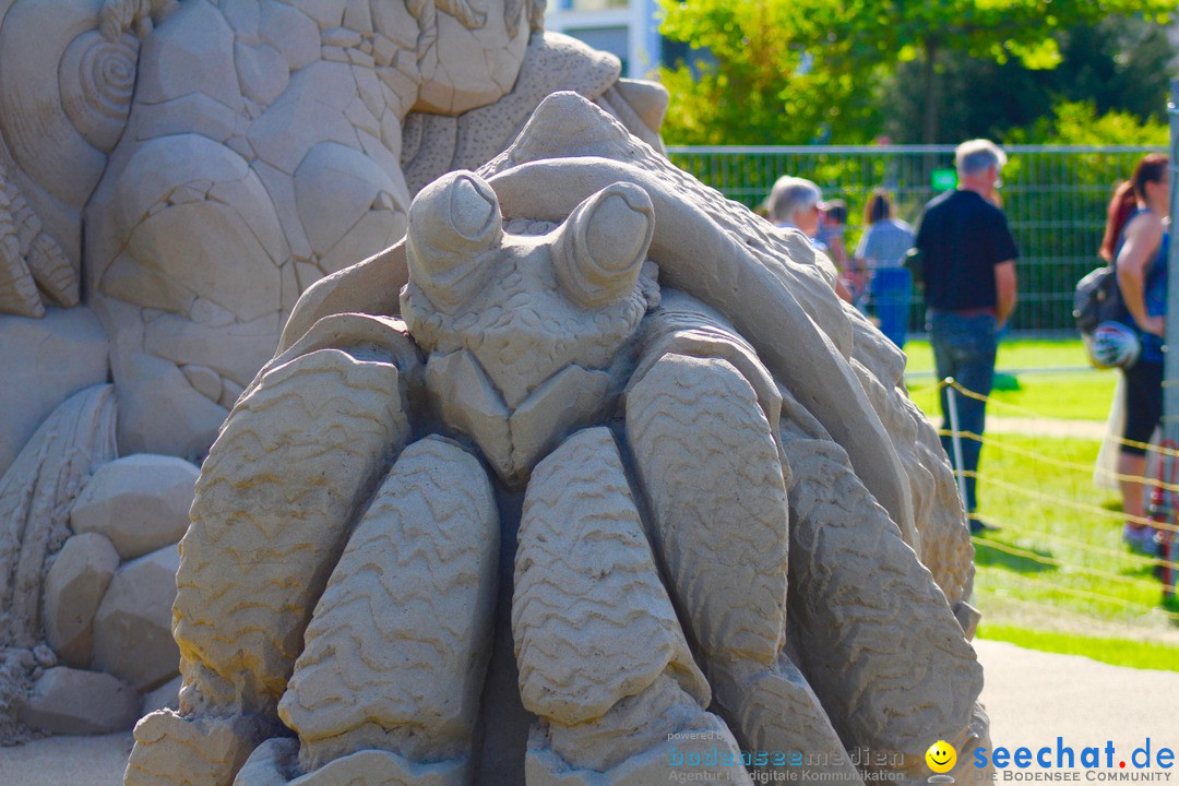 Sandskulpturenfestival: Rorschach am Bodensee, 20.08.2017