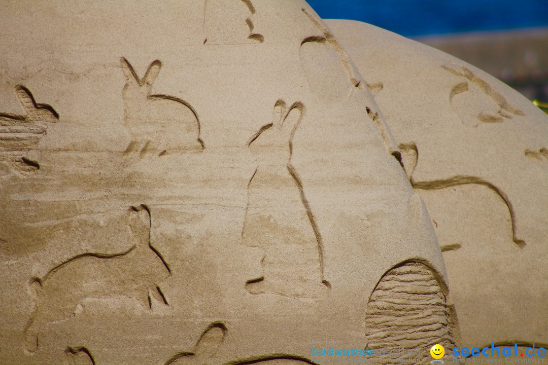 Sandskulpturenfestival: Rorschach am Bodensee, 20.08.2017