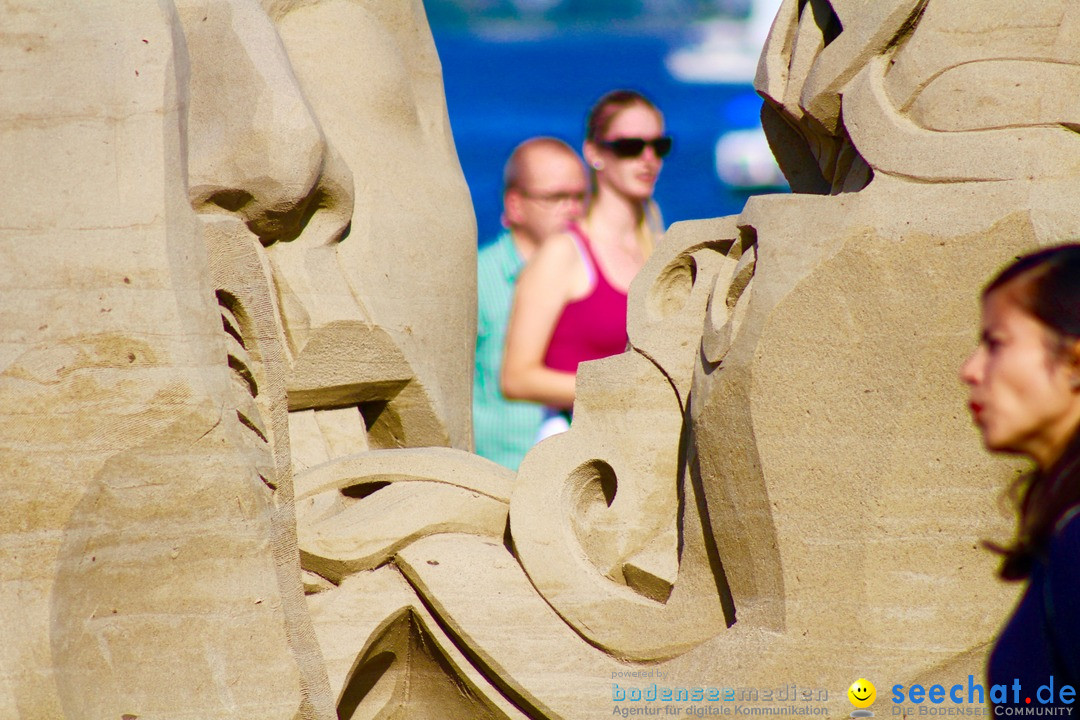 Sandskulpturenfestival: Rorschach am Bodensee, 20.08.2017