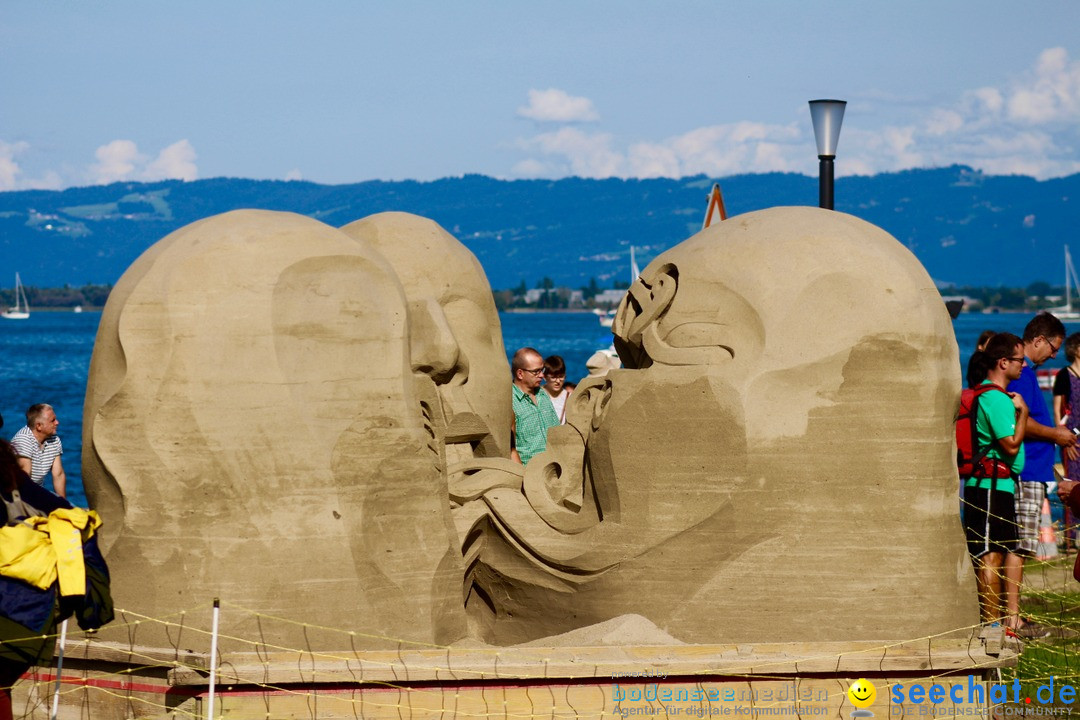 Sandskulpturenfestival: Rorschach am Bodensee, 20.08.2017