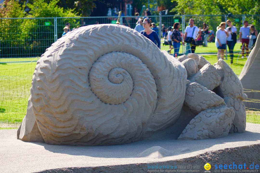 Sandskulpturenfestival: Rorschach am Bodensee, 20.08.2017