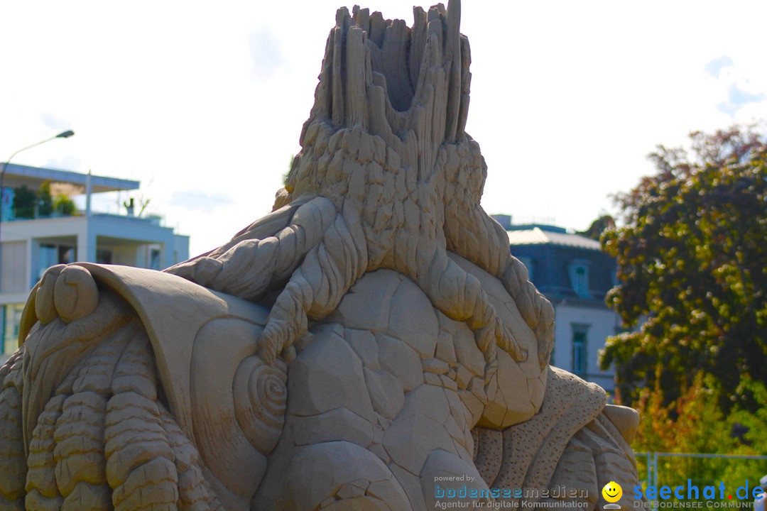 Sandskulpturenfestival: Rorschach am Bodensee, 20.08.2017