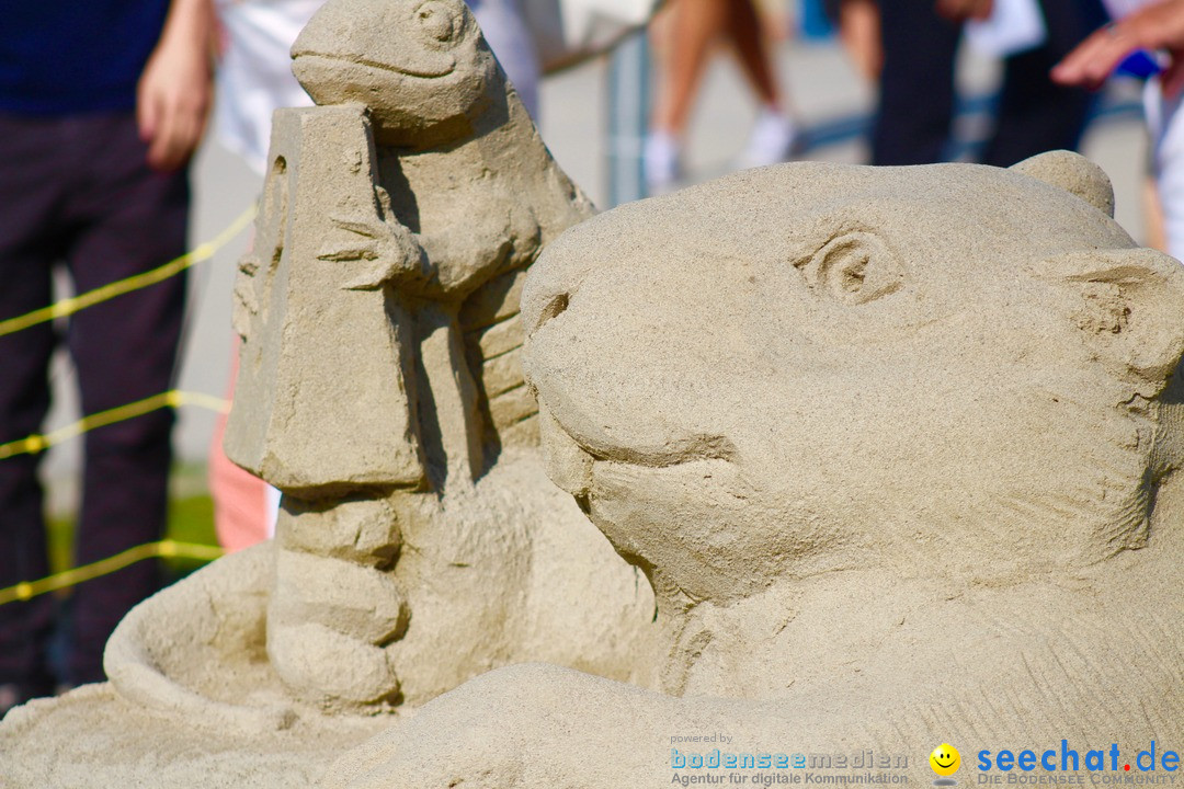 Sandskulpturenfestival: Rorschach am Bodensee, 20.08.2017