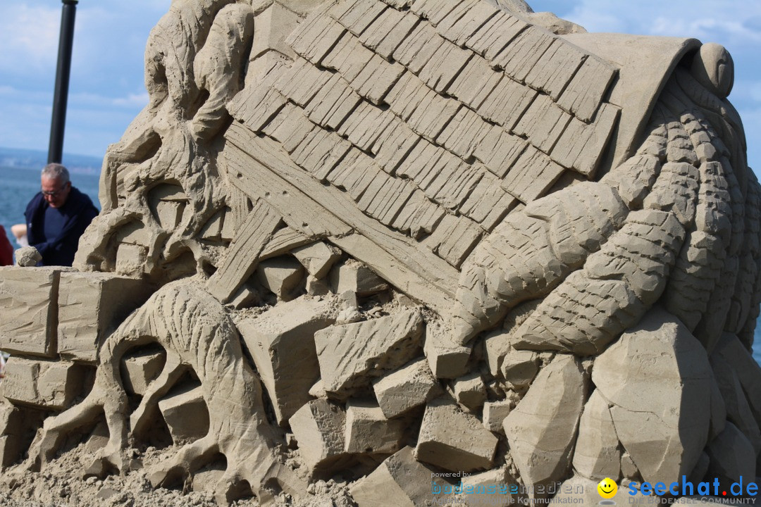 Sandskulpturenfestival: Rorschach am Bodensee, 20.08.2017