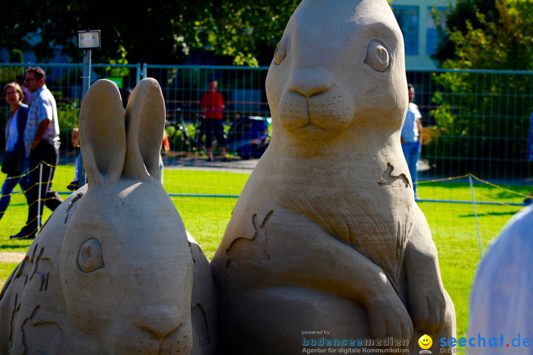 Sandskulpturenfestival: Rorschach am Bodensee, 20.08.2017