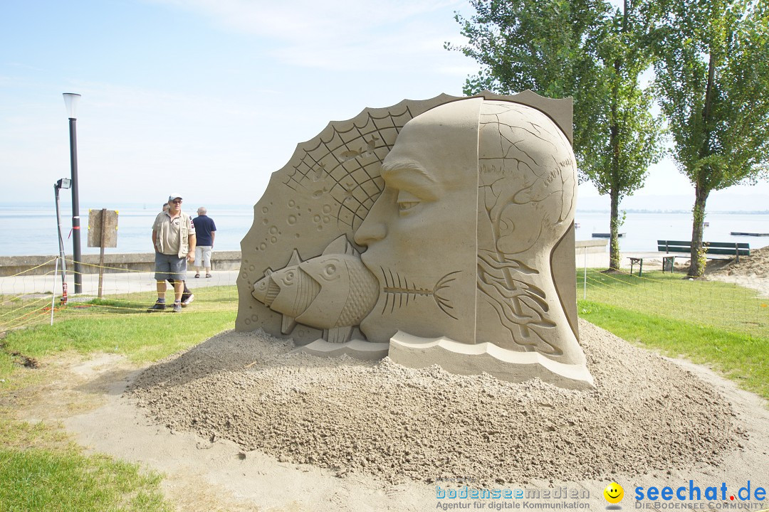 Sandskulpturenfestival: Rorschach am Bodensee, 24.08.2017