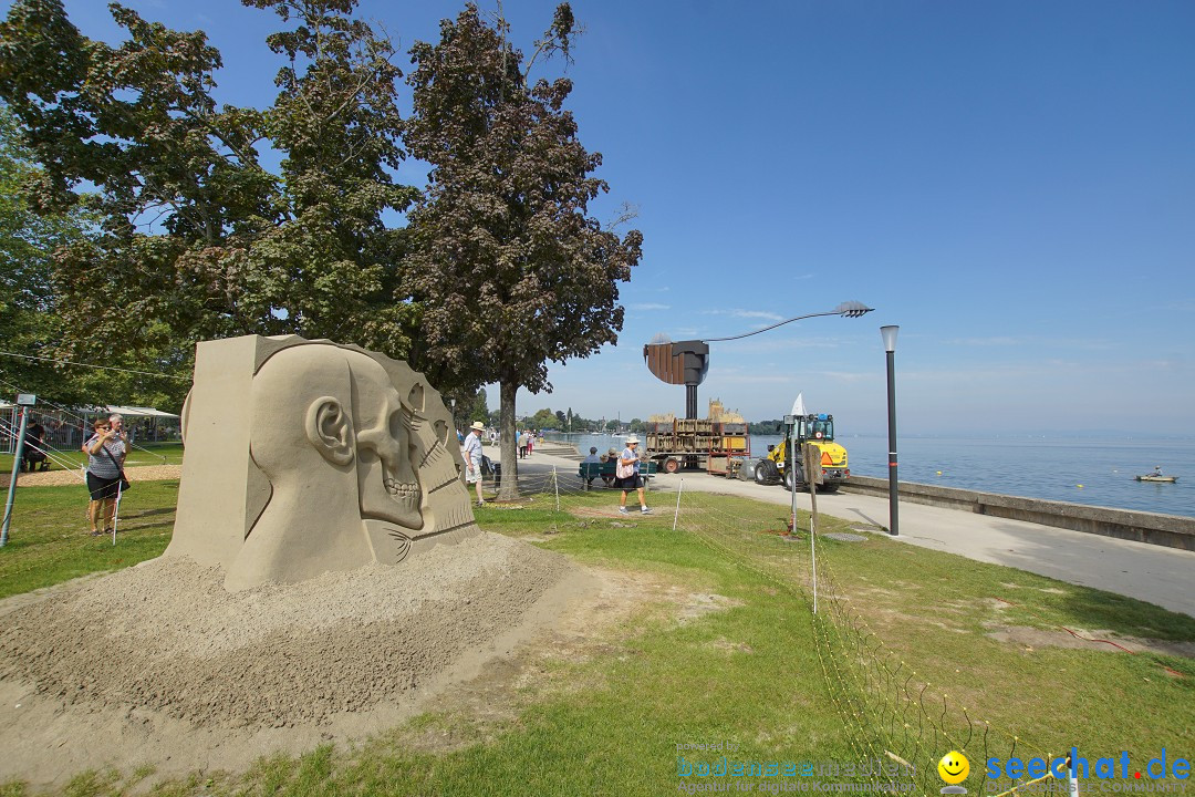 Sandskulpturenfestival: Rorschach am Bodensee, 24.08.2017