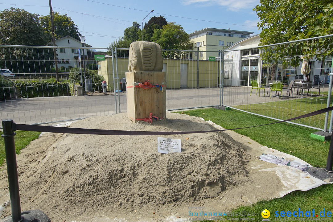 Sandskulpturenfestival: Rorschach am Bodensee, 24.08.2017