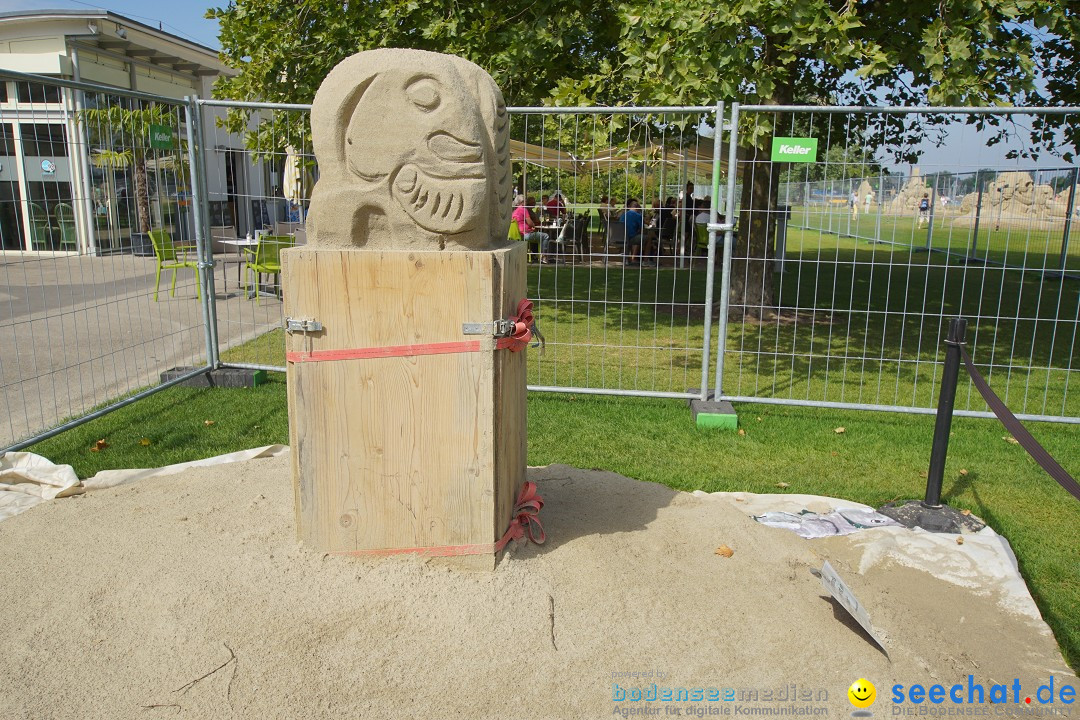 Sandskulpturenfestival: Rorschach am Bodensee, 24.08.2017