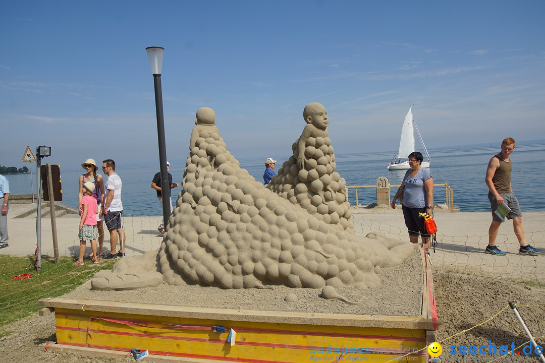 Sandskulpturenfestival: Rorschach am Bodensee, 24.08.2017