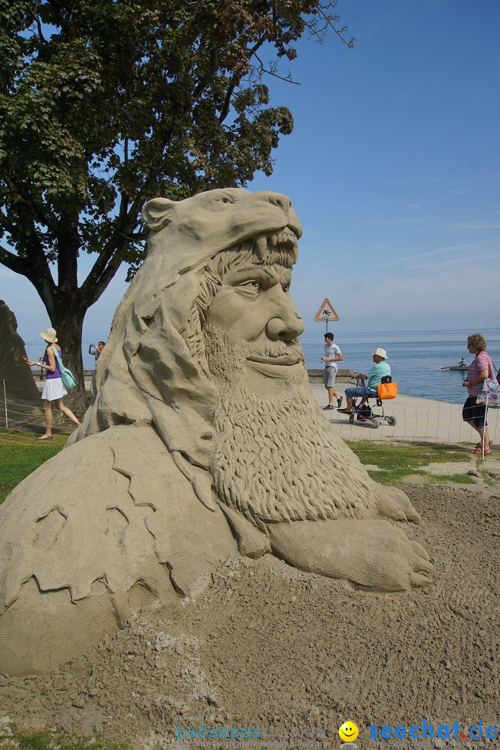 Sandskulpturenfestival: Rorschach am Bodensee, 24.08.2017