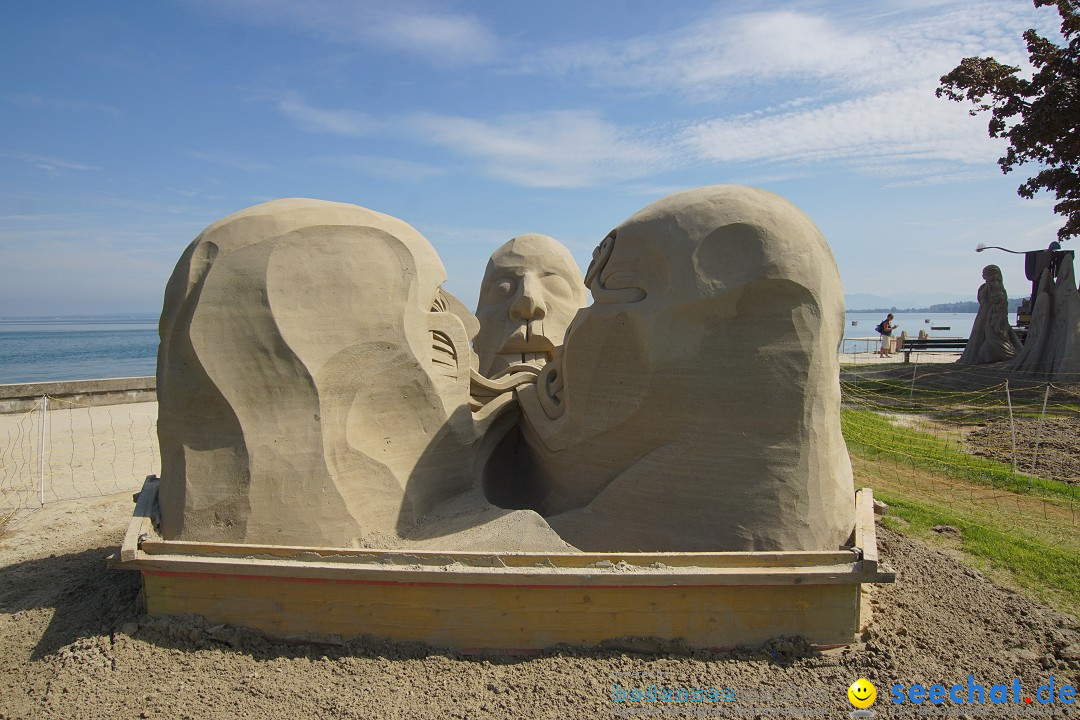 Sandskulpturenfestival: Rorschach am Bodensee, 24.08.2017