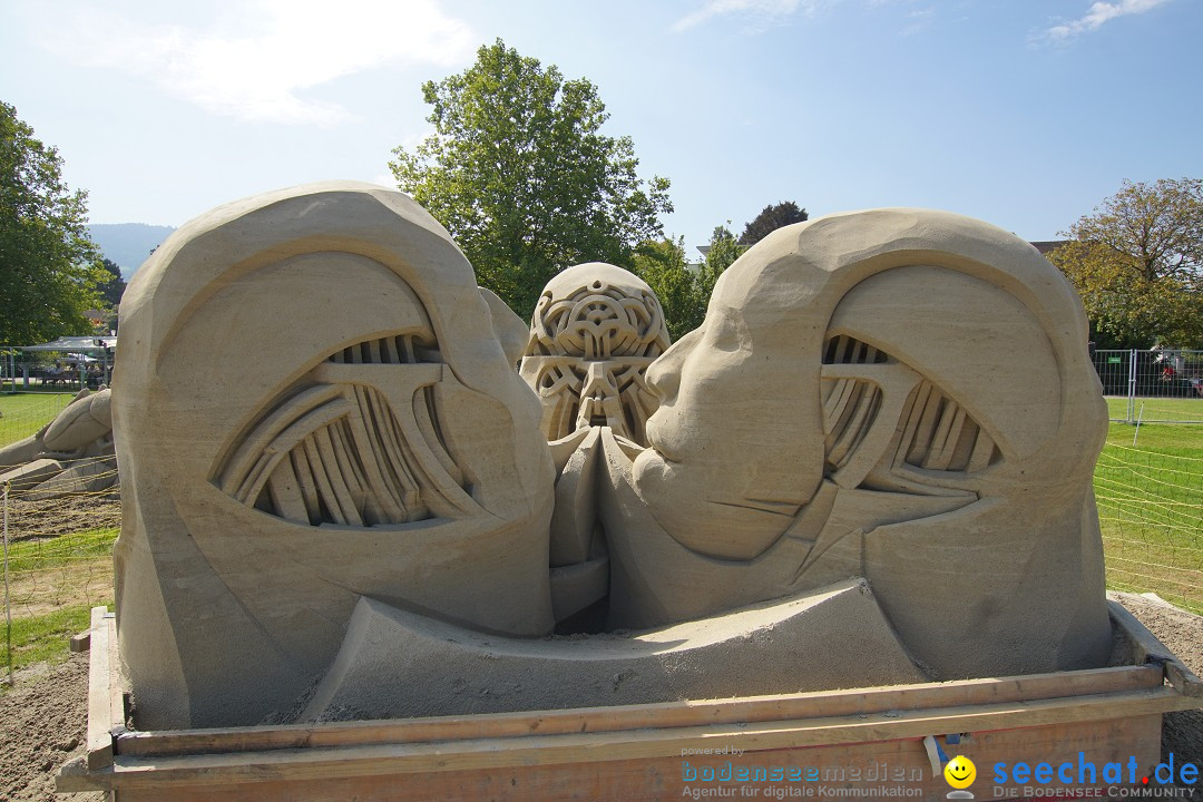 Sandskulpturenfestival: Rorschach am Bodensee, 24.08.2017