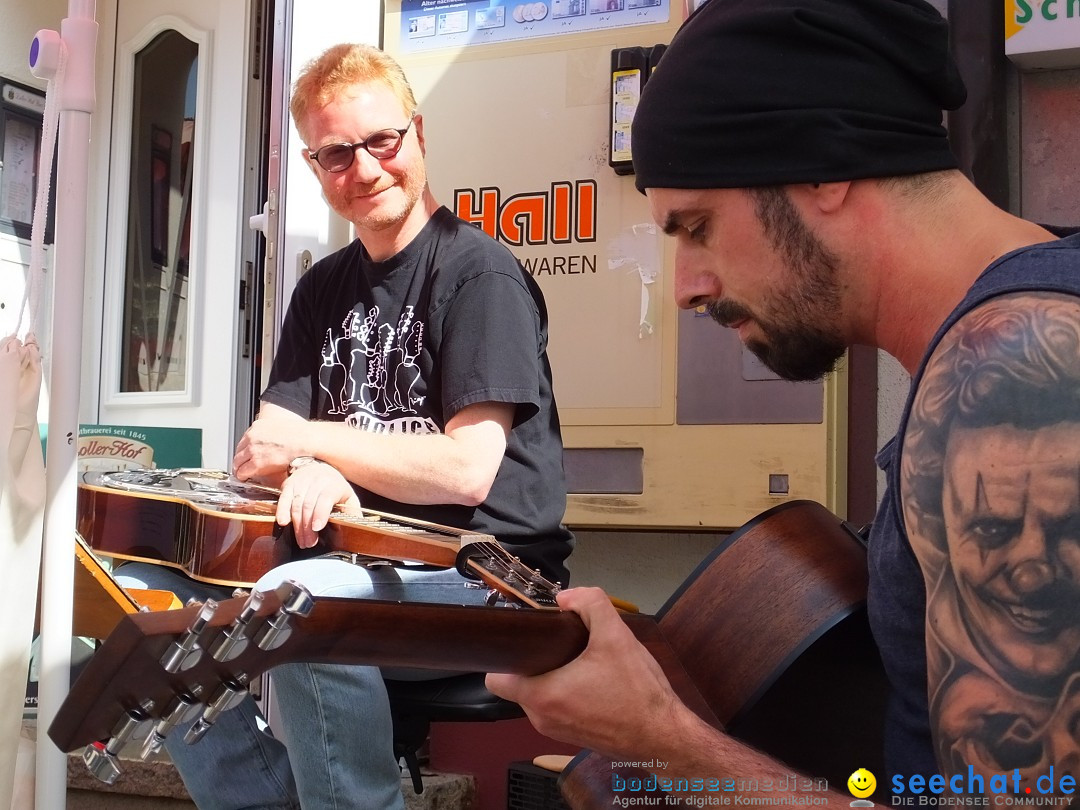 Flohmarkt in Sigmaringen am Bodensee, 26.08.2017