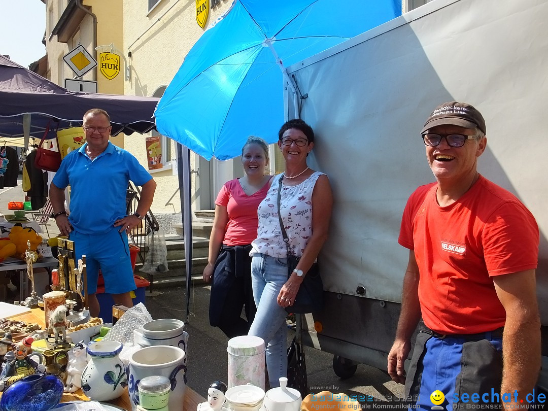 Flohmarkt in Sigmaringen am Bodensee, 26.08.2017