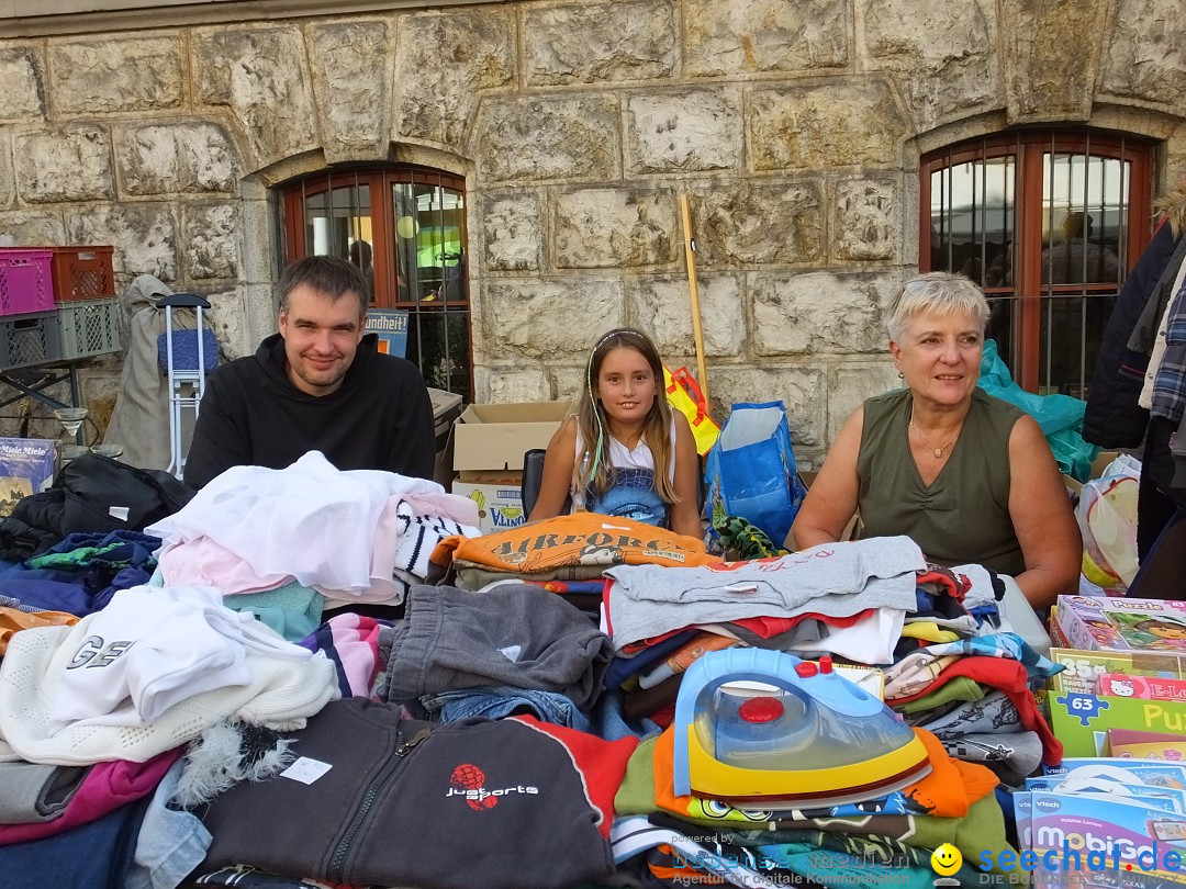 Flohmarkt in Sigmaringen am Bodensee, 26.08.2017