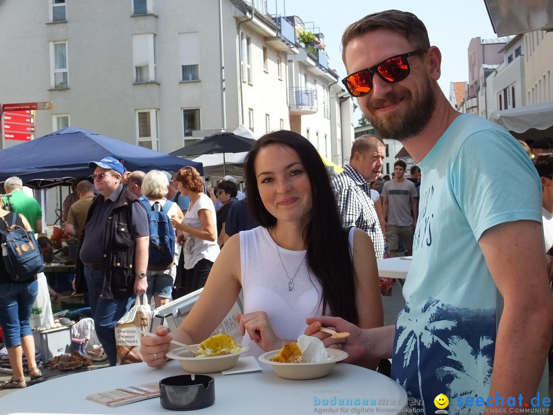 Flohmarkt in Sigmaringen am Bodensee, 26.08.2017