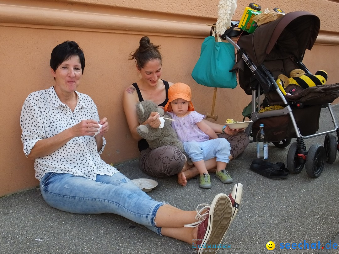 Flohmarkt in Sigmaringen am Bodensee, 26.08.2017