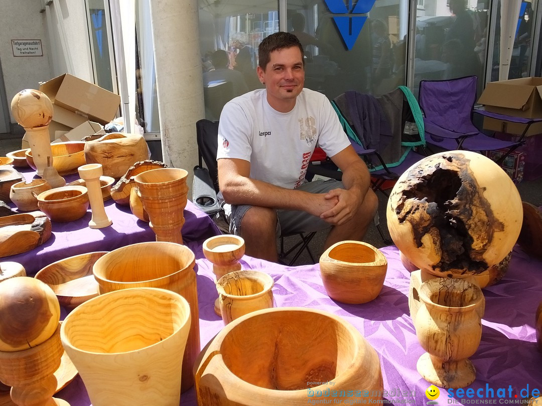 Flohmarkt in Sigmaringen am Bodensee, 26.08.2017