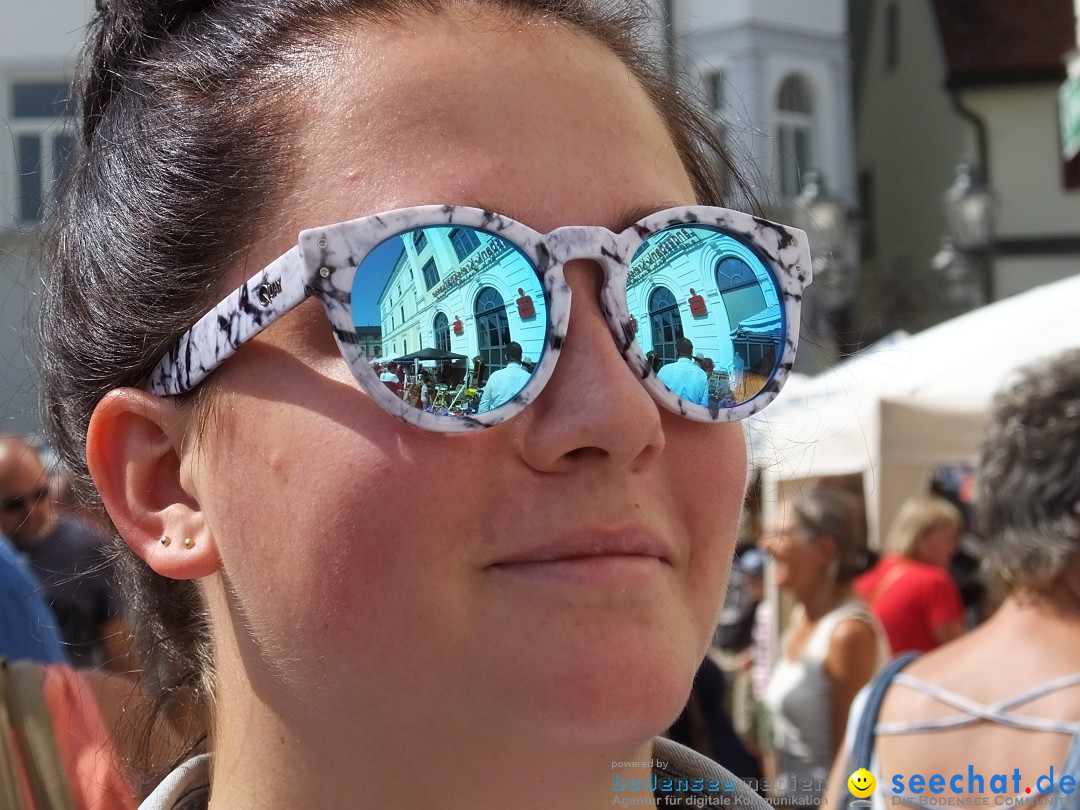 Flohmarkt in Sigmaringen am Bodensee, 26.08.2017