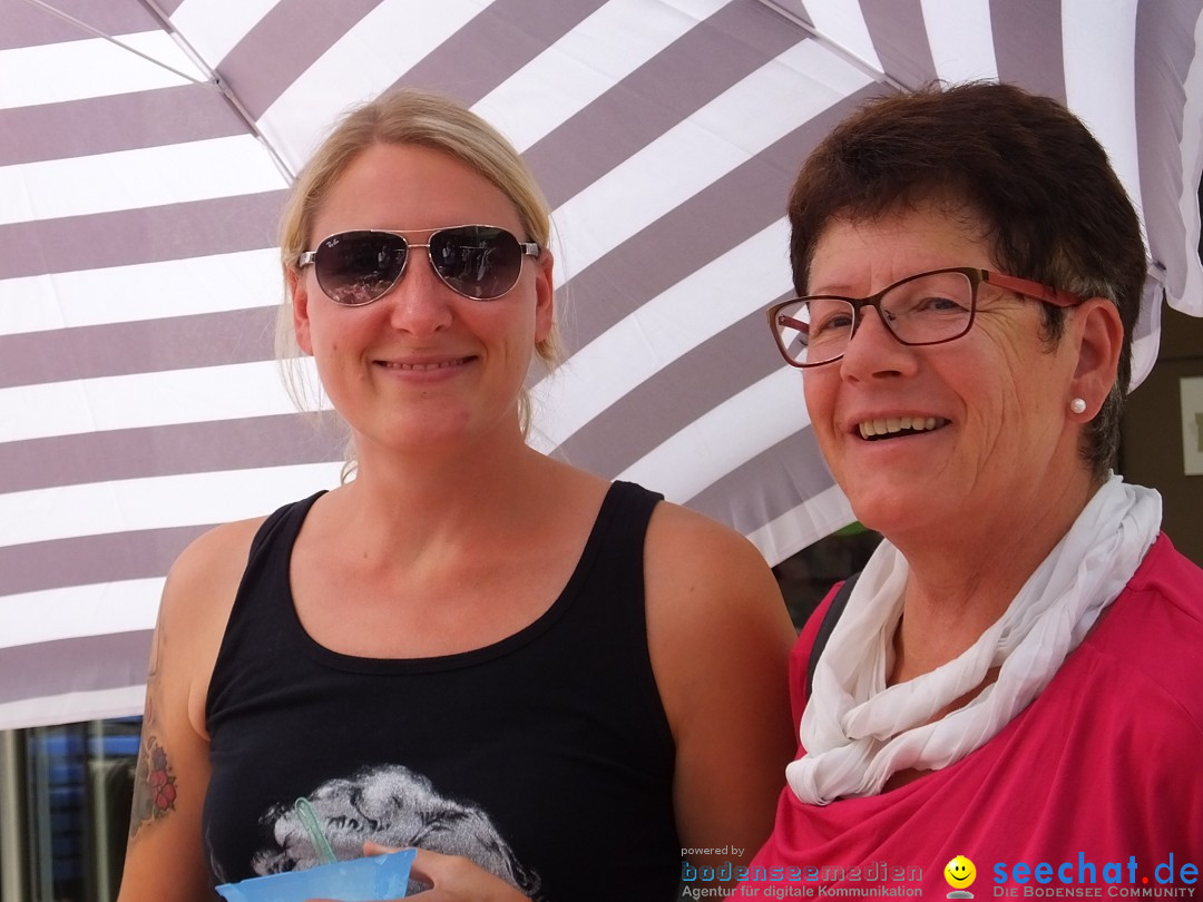 Flohmarkt in Sigmaringen am Bodensee, 26.08.2017